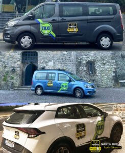 book taxi anytime kilkenny area